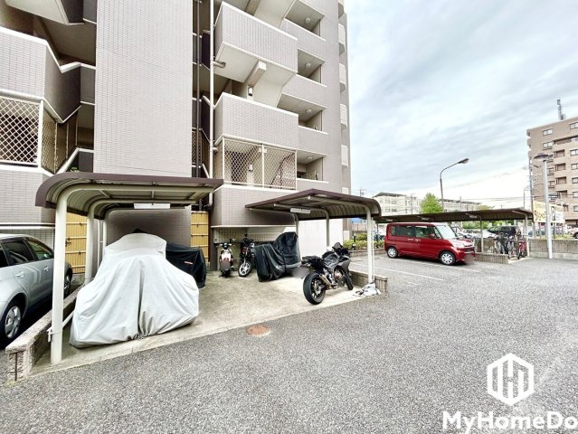 ダイアパレス瓢箪山の駐輪場