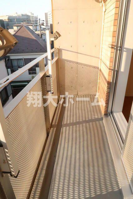 ルモンピエール新大塚のバルコニー
