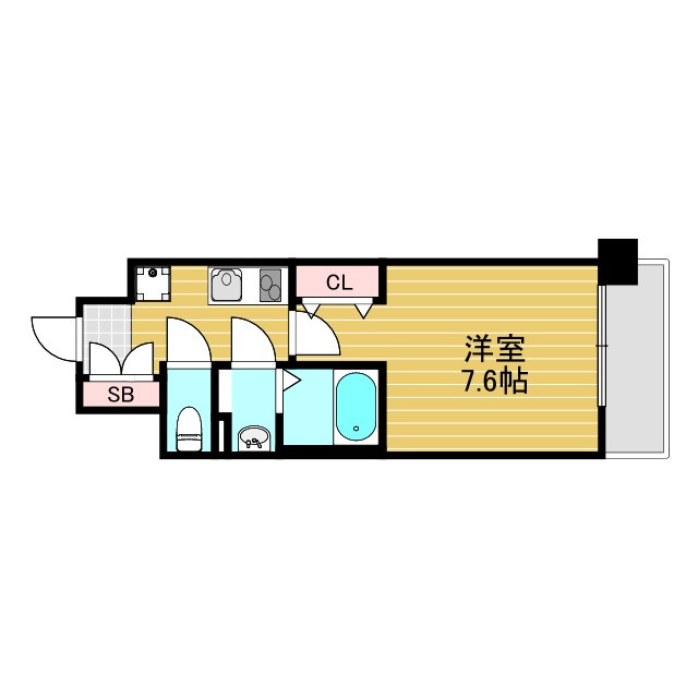 レジュールアッシュJUSOの間取り