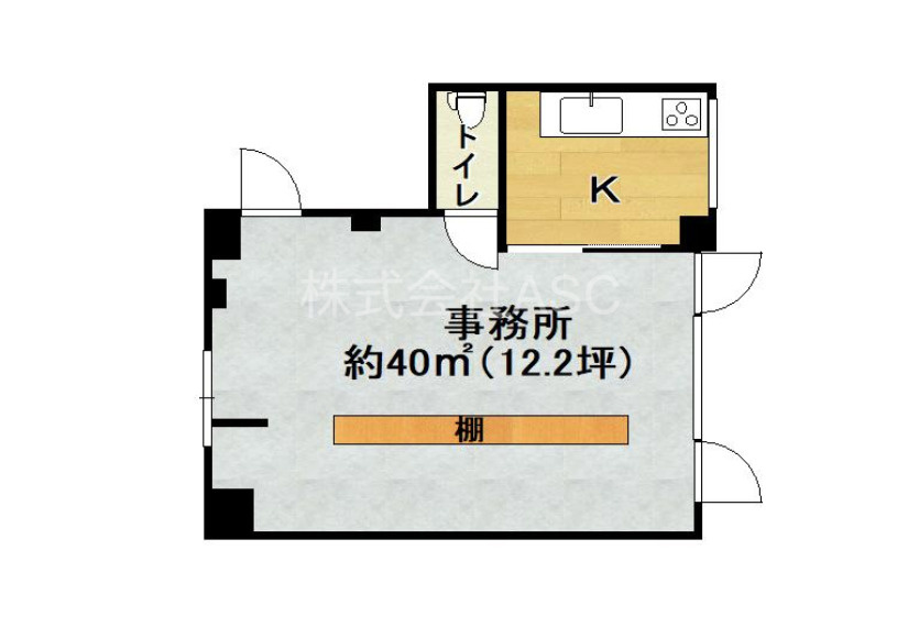 トマトレジデンス千代崎の間取り