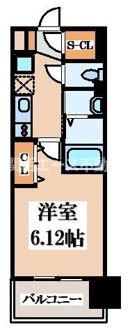 【間取り】 | Luxe布施北Ⅲ