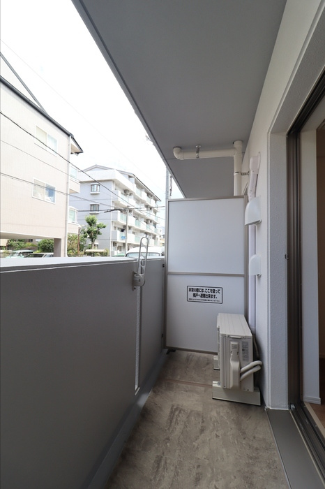 グレイス厚生町のバルコニー