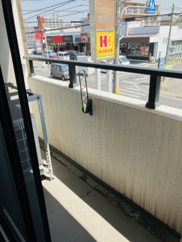 ウッドコート医大南のバルコニー