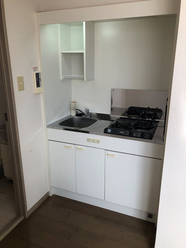 岡山市北区東古松３丁目の賃貸マンションのキッチン