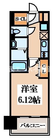【間取り】 | Luxe布施北Ⅲ