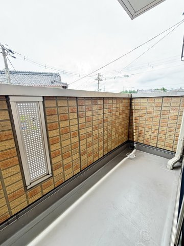 グローリア若葉台のバルコニー