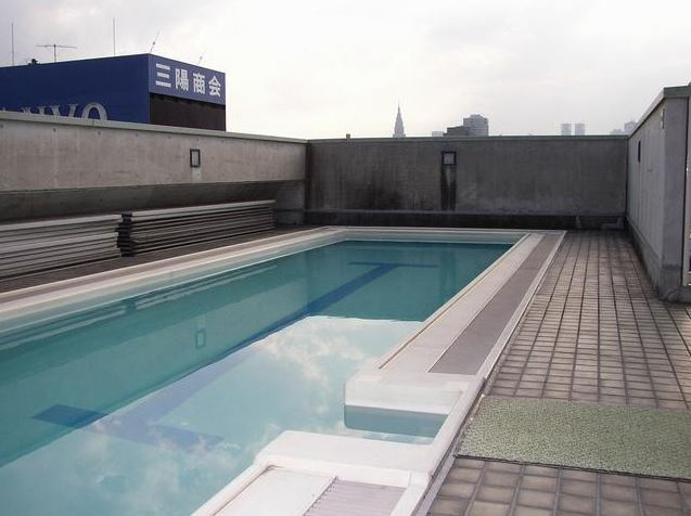 PLACE・Tのその他共用部分|夏には屋上プールが利用できます！