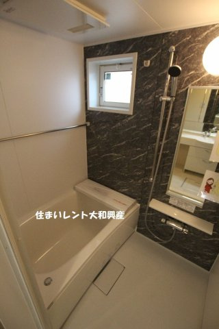 プラシードの浴室
