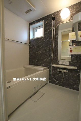 プラシードの浴室