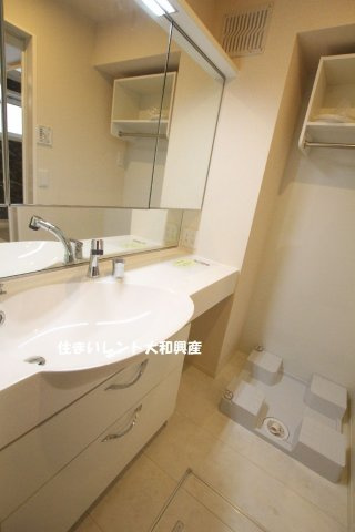 プラシードの洗面所