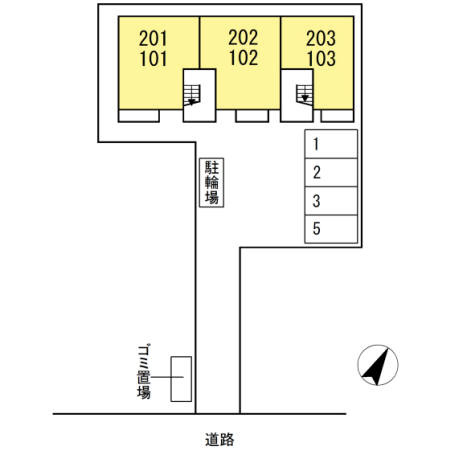 プラシードの地図