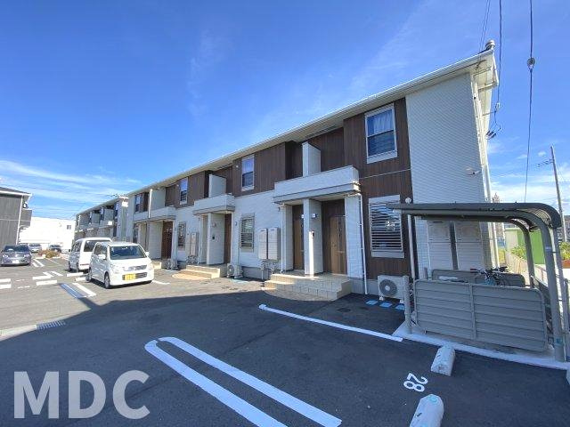 徳島市南島田町４丁目のアパートの外観