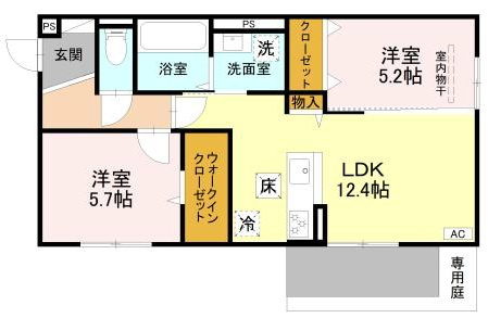 Valle Altaの間取り