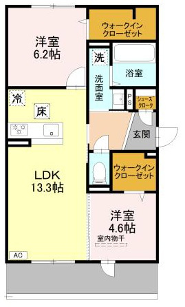 Valle Altaの間取り