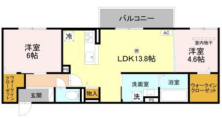 Valle Altaの間取り