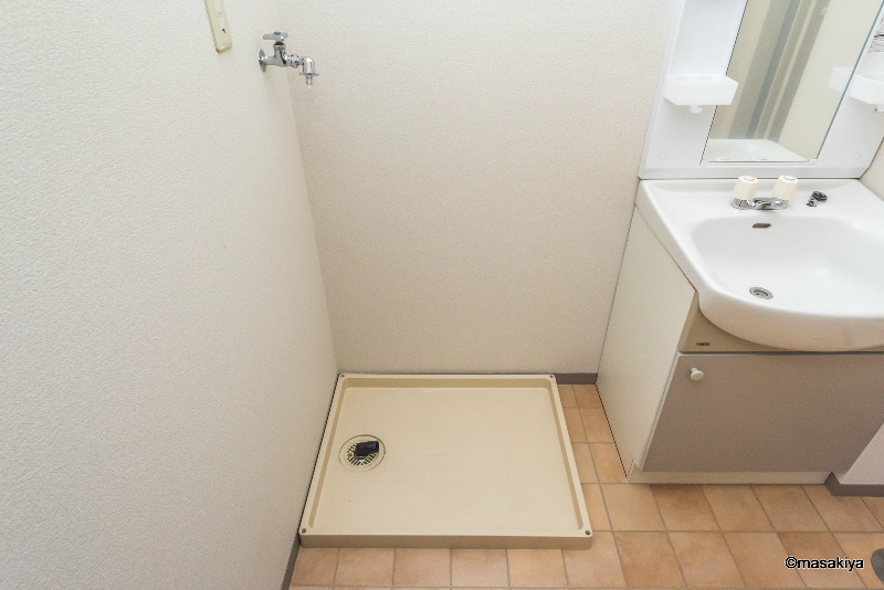 セジュール西方の洗面所|室内洗濯機置き場