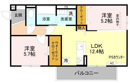 Valle Altaの間取り