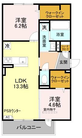 Valle Altaの間取り