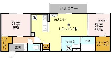 Valle Altaの間取り