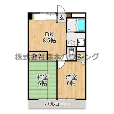 【間取り】 | 　CONFORT　SEKI