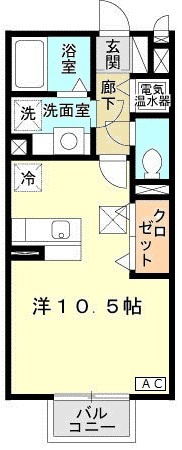 HITOMI　DORMITORYの間取り