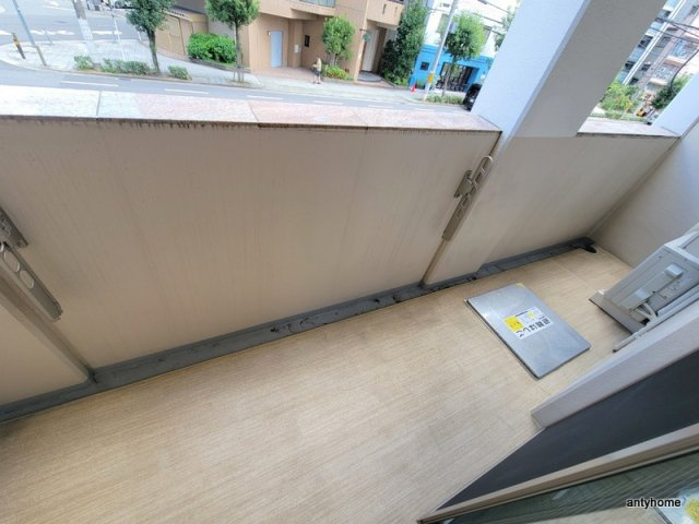 サクラティアラ新梅田　仲介手数料無料のバルコニー