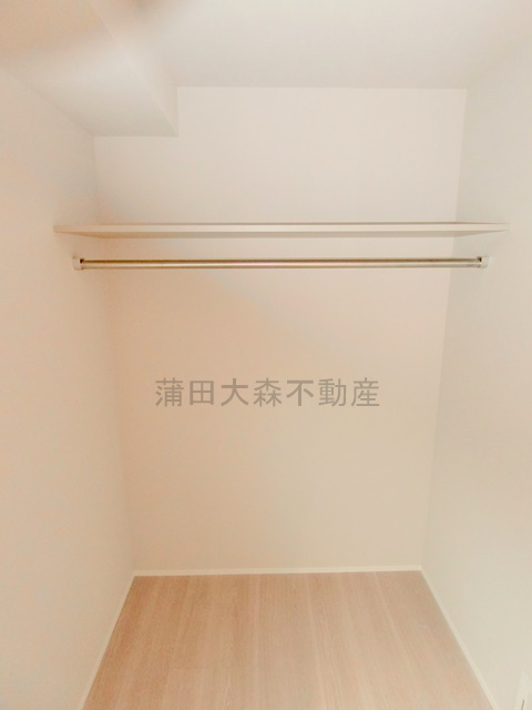 ルミークアン蒲田の収納|洋室　オープンクローゼット