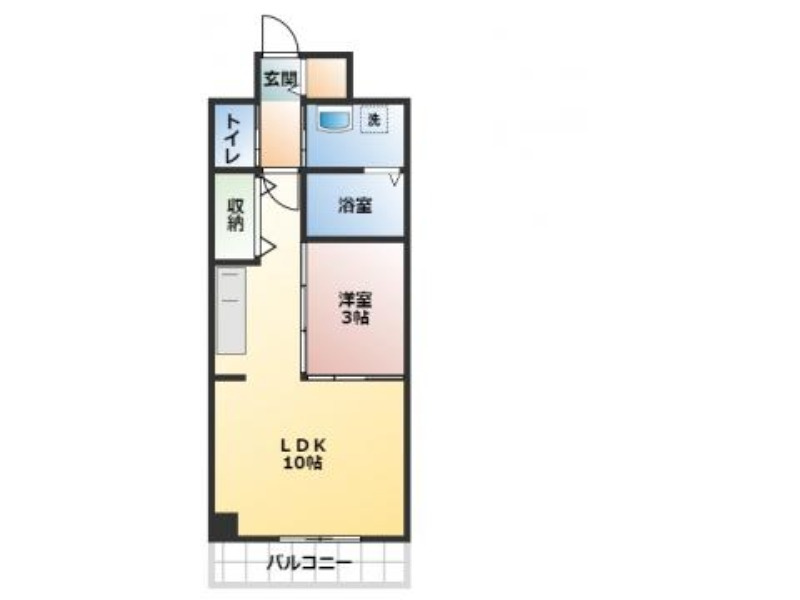 プランドール大供の間取り