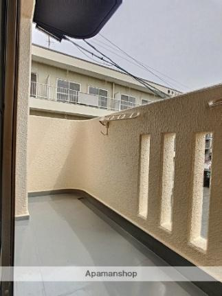 桂マンションⅡのバルコニー