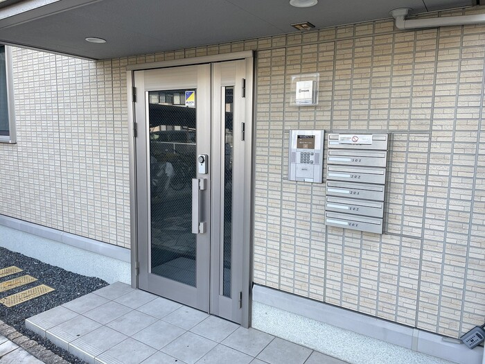 ベルパージュ　A棟のエントランス