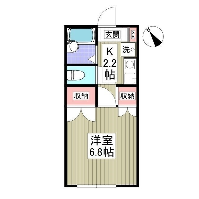 サンライズⅢの間取り