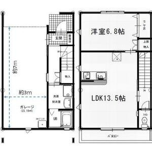 【間取り】 | フローリッシュⅡ