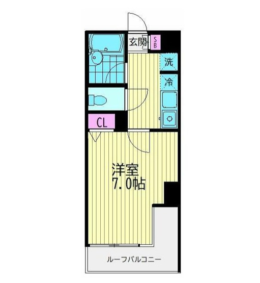 【間取り】 | ウエスト２１０１（ウエスト）
