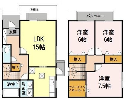 ヴェールパティオの間取り