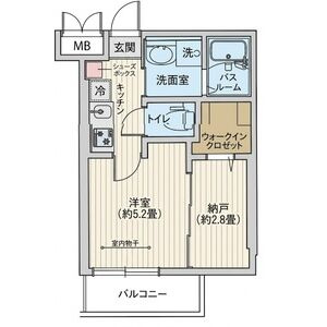 ワコーレヴィータ六甲ステージアの間取り