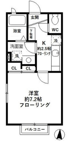 【間取り】 | シャルマンウエスト