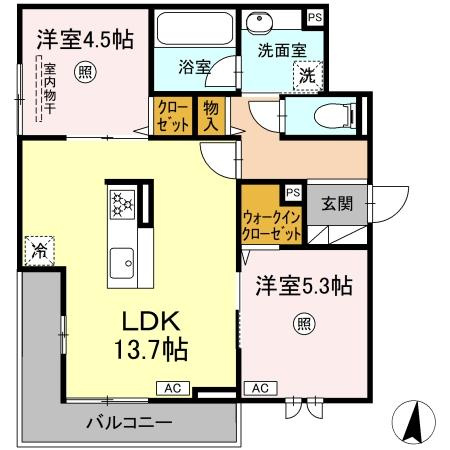【間取り】 | Ｄ-residence諸岡