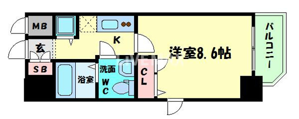 ラナップスクエア南堀江