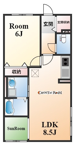 マローネ本山の間取り
