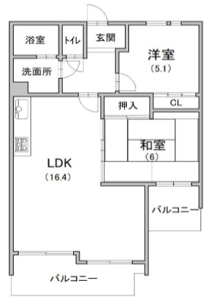 フォーラムノリタケの間取り