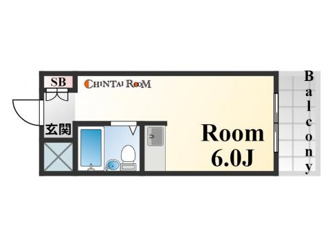 ダイドーメゾン芦屋の間取り