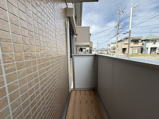 エクセレント早瀬のバルコニー