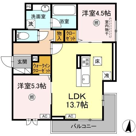 【間取り】 | Ｄ-residence諸岡