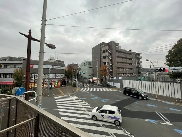 東横ハイツのバルコニー