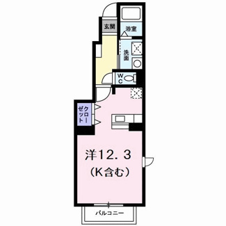 【間取り】 | ルミナス藍住Ａ