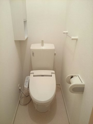 【トイレ】 | サン・メゾン　Ａ | 落ち着いたトイレです
