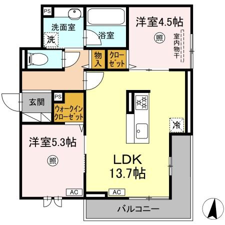 【間取り】 | Ｄ-residence諸岡