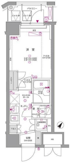 【間取り】 | セジョリ大崎 | 間取り図