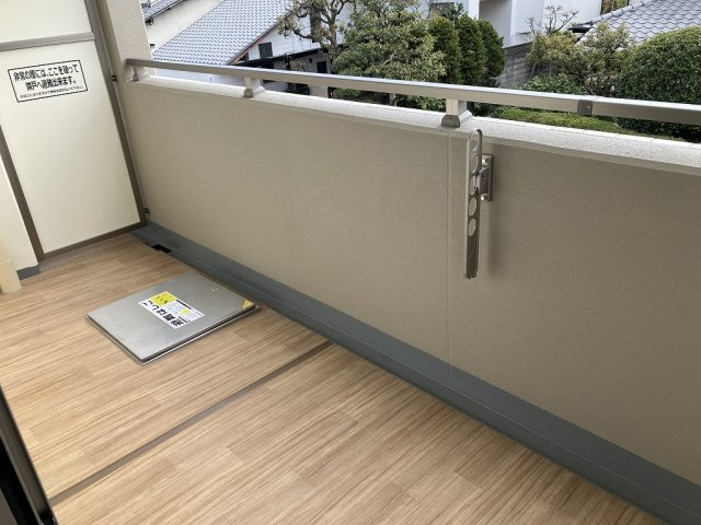 ブリエヴェール北桜塚のバルコニー