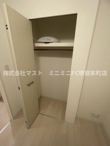大阪市中央区北久宝寺町１丁目の賃貸マンションの収納